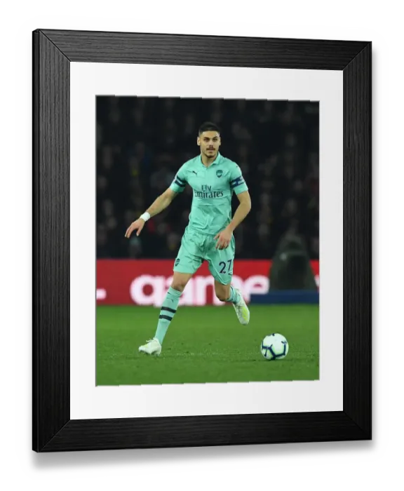 Framed Print : Mavropanos in Action: Arsenal vs. Watford, Premier League 2018-19 Framed Print : Mavropanos in Action: Arsenal vs. Watford, Premier League 2018-19