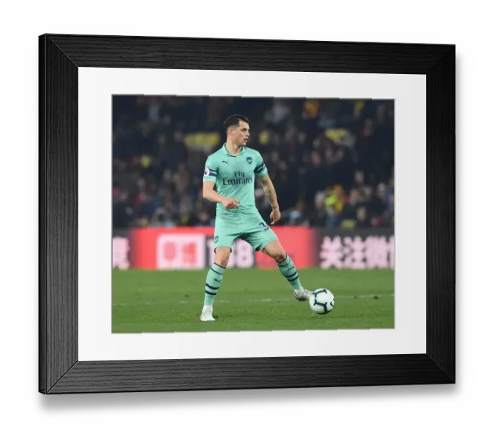 Framed Print : Arsenal vs. Watford: Premier League Battle at Vicarage Road, April 2019 Framed Print : Arsenal vs. Watford: Premier League Battle at Vicarage Road, April 2019