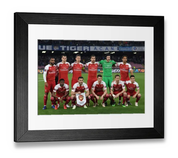 Framed Print : Arsenal FC - Napoli Showdown: UEFA Europa League Quarterfinals, Naples 2019 Framed Print : Arsenal FC - Napoli Showdown: UEFA Europa League Quarterfinals, Naples 2019
