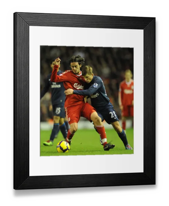 Framed Print : Arshavin Outshines Aquilani: Arsenal's 2-1 Victory Over Liverpool, 2009 Framed Print : Arshavin Outshines Aquilani: Arsenal's 2-1 Victory Over Liverpool, 2009