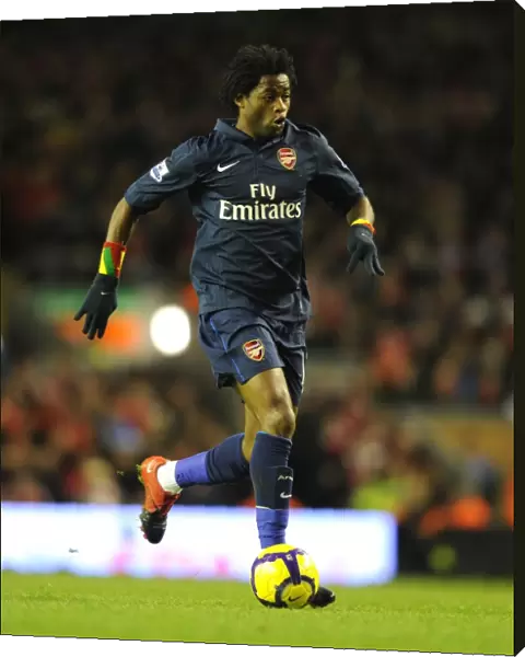 Alex Song (Arsenal). Liverpool 1: 2 Arsenal, Barclays Premier League, Anfield