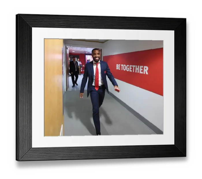 Framed Print : Arsenal FC: Alex Lacazette's Pre-Match Routine vs Crystal Palace (2018-19)