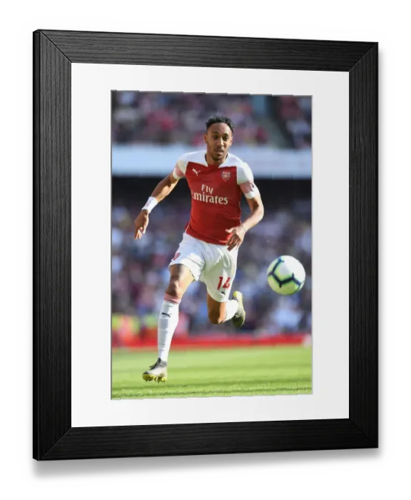 Framed Print : Aubameyang's Thrilling Goal Secures Arsenal's Victory Over Crystal Palace Framed Print : Aubameyang's Thrilling Goal Secures Arsenal's Victory Over Crystal Palace