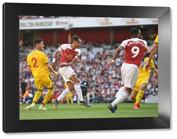 Aubameyang Scores Arsenal's Second Goal Against Crystal Palace (2018-19)