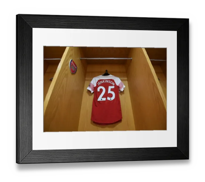 Framed Print : Arsenal FC: Carl Jenkinson's Game-Ready Look Ahead of Arsenal v Crystal Palace (2019) Framed Print : Arsenal FC: Carl Jenkinson's Game-Ready Look Ahead of Arsenal v Crystal Palace (2019)