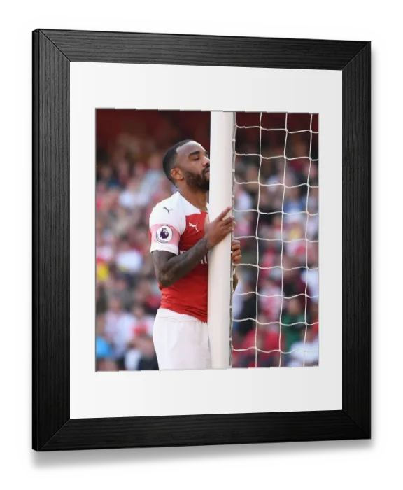 Framed Print : Alexandre Lacazette in Action: Arsenal vs Crystal Palace, Premier League 2018-19 Framed Print : Alexandre Lacazette in Action: Arsenal vs Crystal Palace, Premier League 2018-19