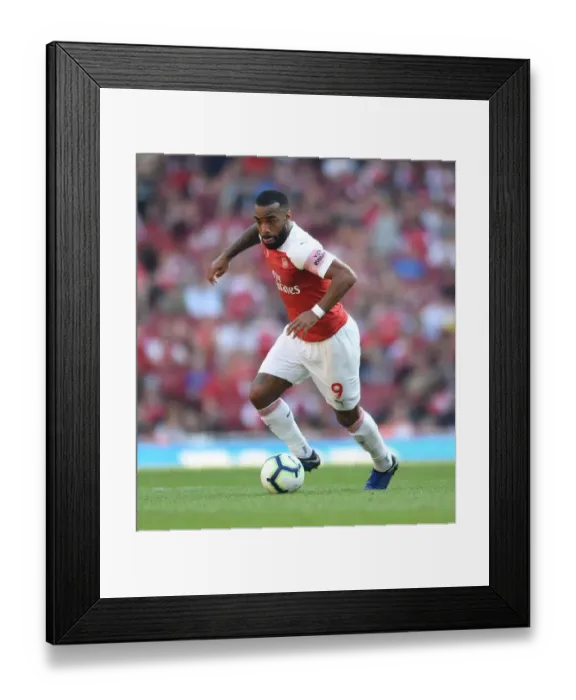 Framed Print : Alexandre Lacazette in Action: Arsenal vs Crystal Palace, Premier League 2018-19 Framed Print : Alexandre Lacazette in Action: Arsenal vs Crystal Palace, Premier League 2018-19