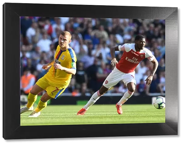 Arsenal's Ainsley Maitland-Niles Clashes with Crystal Palace's Max Meyer in Premier League Showdown