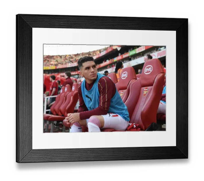 Framed Print : Lucas Torreira: Arsenal FC's Focus Against Crystal Palace (Premier League 2018-19) Framed Print : Lucas Torreira: Arsenal FC's Focus Against Crystal Palace (Premier League 2018-19)