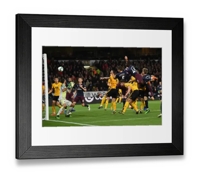Framed Print : Sokratis Scores the Winning Goal: Wolverhampton Wanderers vs. Arsenal FC, Premier League 2018-19 Framed Print : Sokratis Scores the Winning Goal: Wolverhampton Wanderers vs. Arsenal FC, Premier League 2018-19