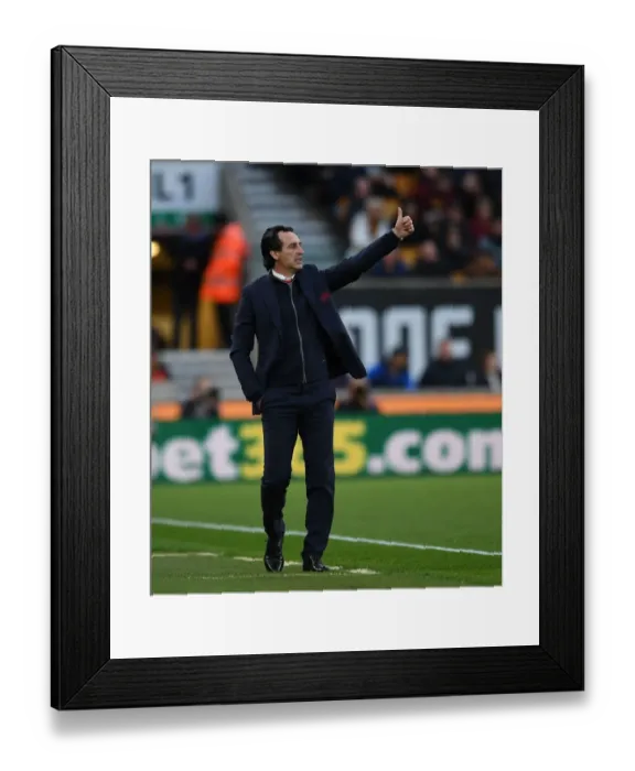 Framed Print : Unai Emery vs. Wolverhampton Wanderers: Arsenal's Premier League Showdown (2018-19) Framed Print : Unai Emery vs. Wolverhampton Wanderers: Arsenal's Premier League Showdown (2018-19)
