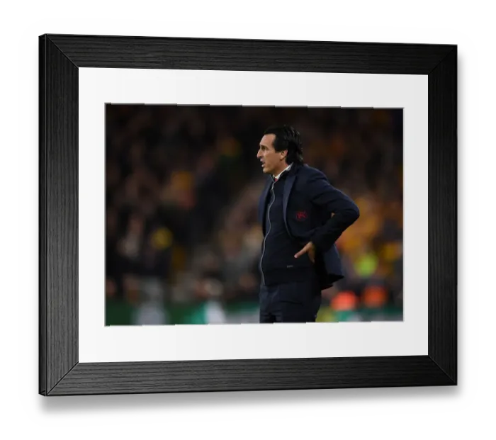Framed Print : Unai Emery Faces Off Against Wolverhampton Wanderers in Premier League Clash Framed Print : Unai Emery Faces Off Against Wolverhampton Wanderers in Premier League Clash