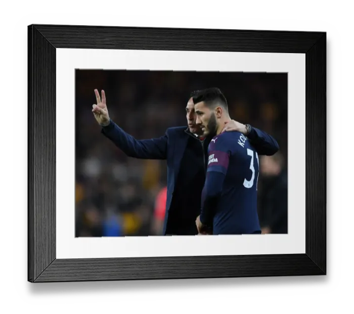 Framed Print : Unai Emery Leads Arsenal Against Wolverhampton Wanderers in Premier League Showdown Framed Print : Unai Emery Leads Arsenal Against Wolverhampton Wanderers in Premier League Showdown