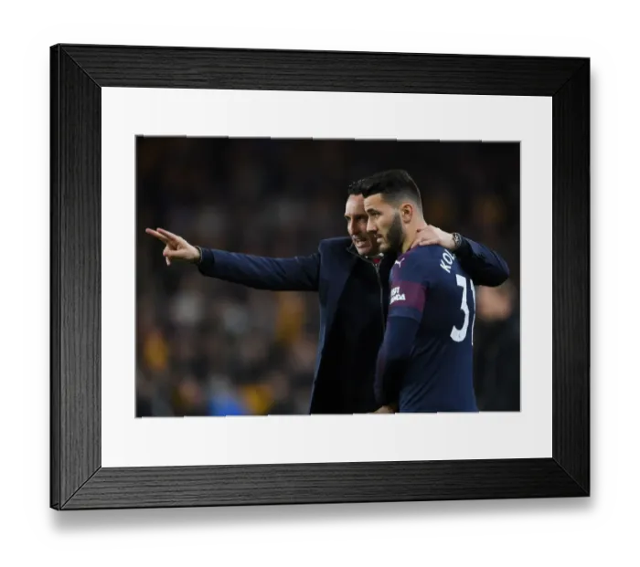 Framed Print : Unai Emery Leads Arsenal Against Wolverhampton Wanderers in Premier League Showdown Framed Print : Unai Emery Leads Arsenal Against Wolverhampton Wanderers in Premier League Showdown