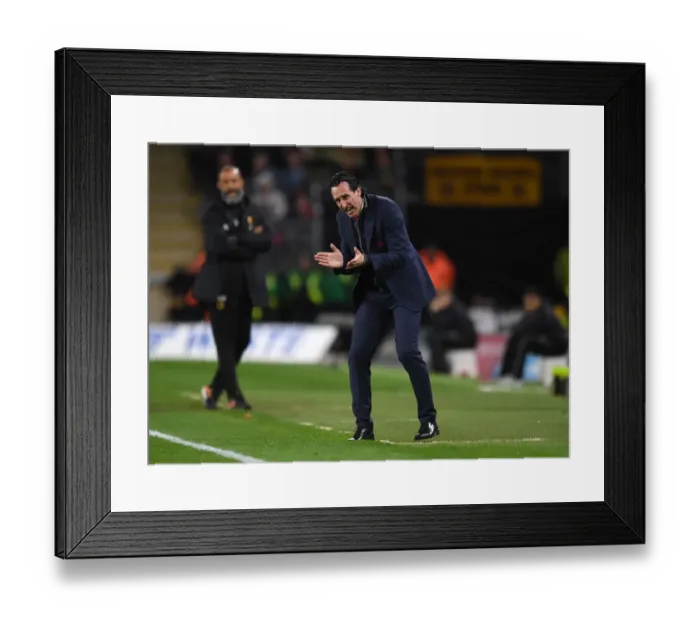 Framed Print : Unai Emery vs. Wolverhampton Wanderers: Arsenal's Premier League Battle (2018-19) Framed Print : Unai Emery vs. Wolverhampton Wanderers: Arsenal's Premier League Battle (2018-19)
