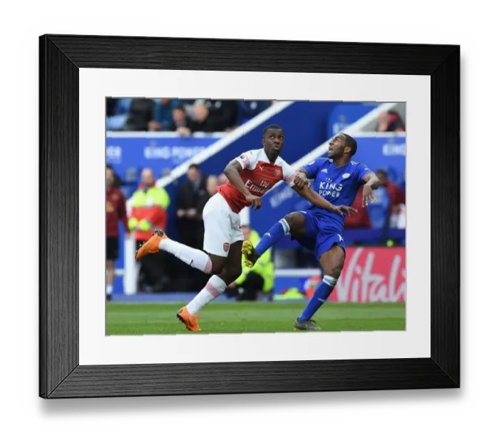Framed Print : Arsenal vs Leicester City: Premier League Battle at The King Power Stadium (April 2019) Framed Print : Arsenal vs Leicester City: Premier League Battle at The King Power Stadium (April 2019)