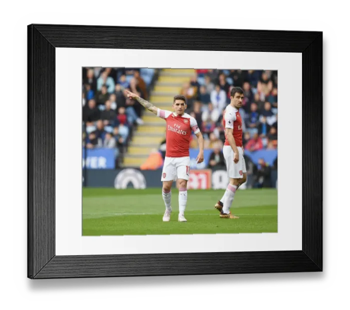Framed Print : Torreira in Action: Leicester City vs. Arsenal, Premier League 2018-19 Framed Print : Torreira in Action: Leicester City vs. Arsenal, Premier League 2018-19