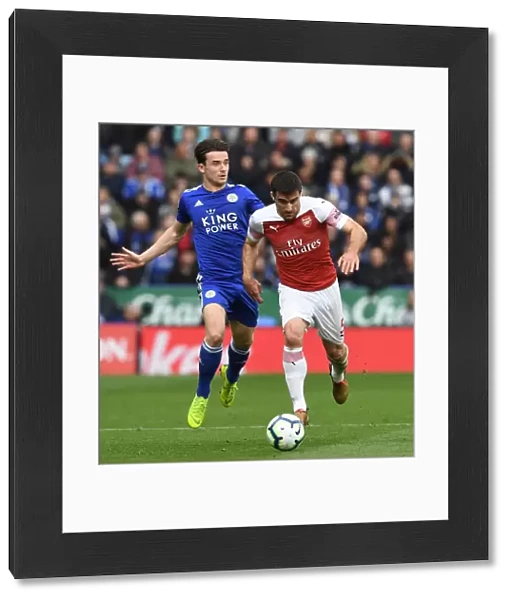 Leicester vs. Arsenal: Kolasinac Tripped by Chilwell in Intense Premier League Clash (2018-19)