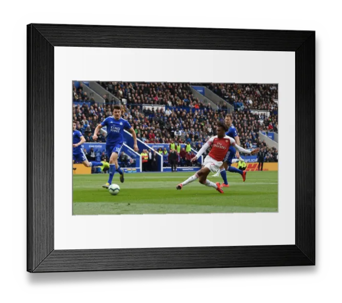 Framed Print : Arsenal vs Leicester City: Premier League Clash at The King Power Stadium (April 2019) Framed Print : Arsenal vs Leicester City: Premier League Clash at The King Power Stadium (April 2019)