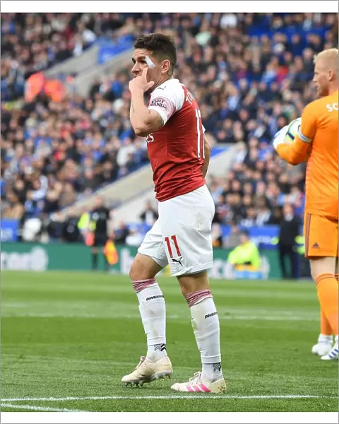 Torreira's Dispute with the Linesman: Leicester City vs. Arsenal FC, Premier League 2018-19