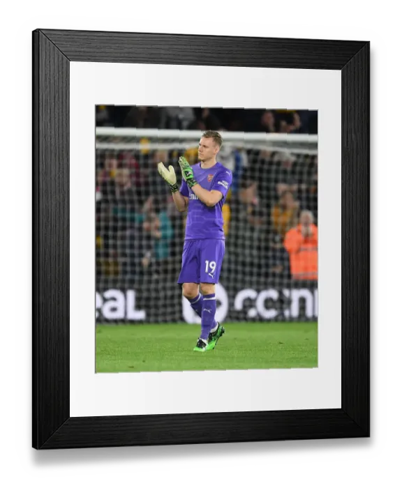 Framed Print : Arsenal's Bernd Leno Applauding Fans in Wolverhampton Wanderers Victory, 2018-19 Premier League Framed Print : Arsenal's Bernd Leno Applauding Fans in Wolverhampton Wanderers Victory, 2018-19 Premier League