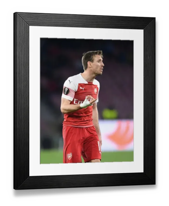 Framed Print : Nacho Monreal in Action: Arsenal's Europa League Battle at Napoli, 2019 Framed Print : Nacho Monreal in Action: Arsenal's Europa League Battle at Napoli, 2019