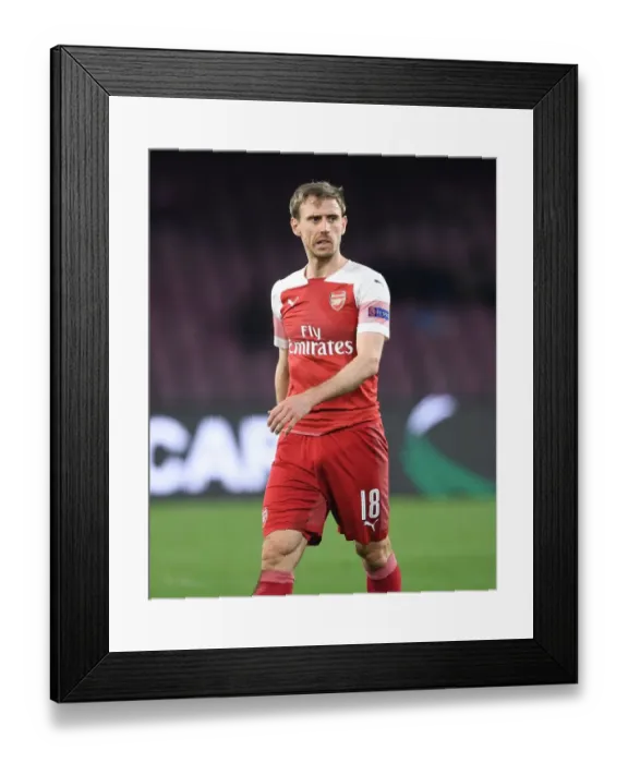 Framed Print : Nacho Monreal in Action: Arsenal vs. Napoli - UEFA Europa League Quarterfinals (April 2019) Framed Print : Nacho Monreal in Action: Arsenal vs. Napoli - UEFA Europa League Quarterfinals (April 2019)