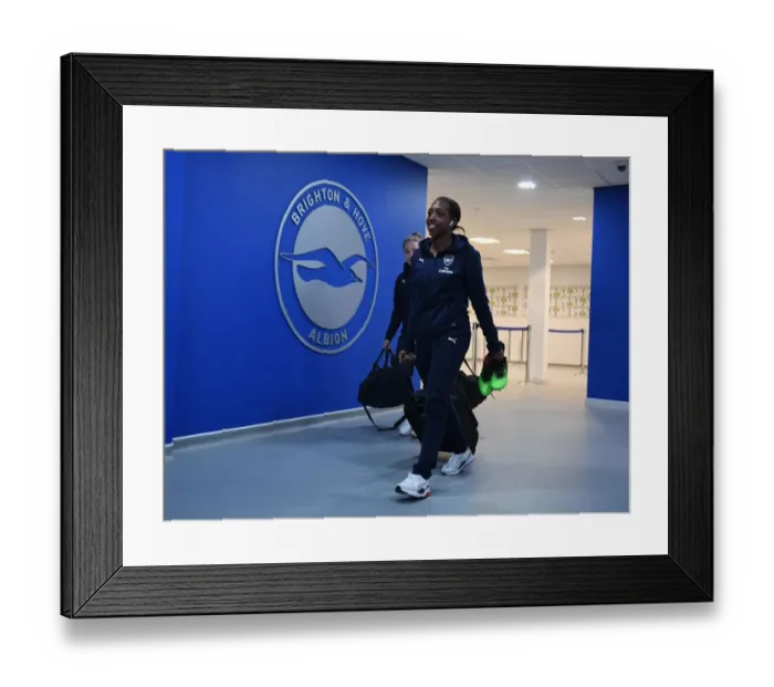 Framed Print : Danielle Carter: Arsenal Women Ready for Brighton & Hove Albion Showdown Framed Print : Danielle Carter: Arsenal Women Ready for Brighton & Hove Albion Showdown