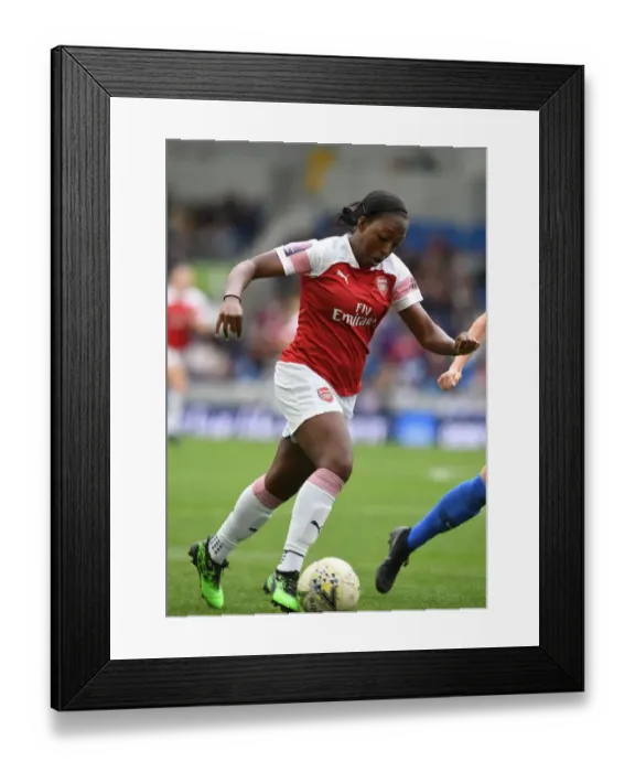 Framed Print : Danielle Carter in Action: Arsenal Women vs. Brighton & Hove Albion Women, FA WSL Framed Print : Danielle Carter in Action: Arsenal Women vs. Brighton & Hove Albion Women, FA WSL