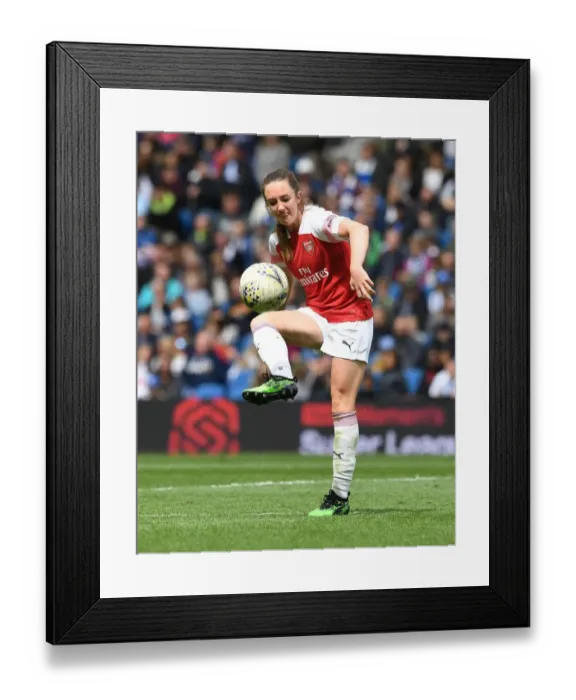 Framed Print : Arsenal's Lisa Evans in Action against Brighton & Hove Albion Women Framed Print : Arsenal's Lisa Evans in Action against Brighton & Hove Albion Women