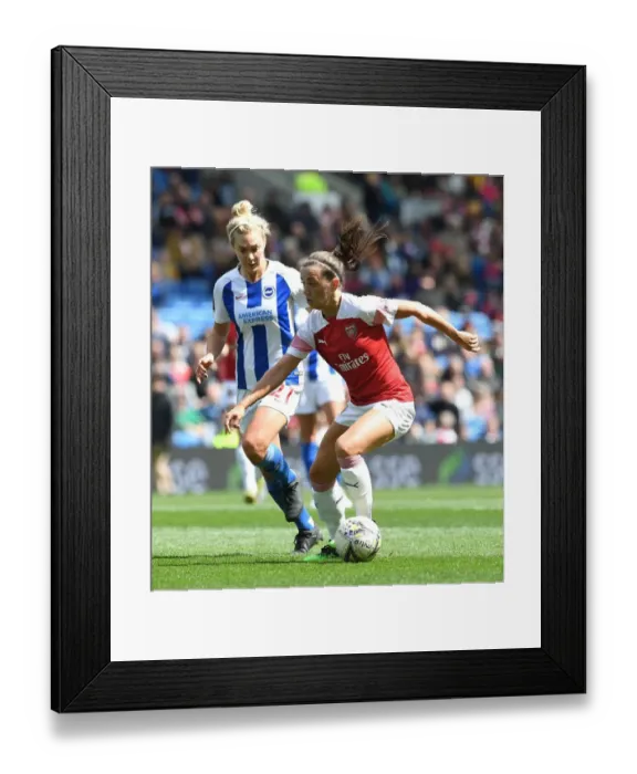 Framed Print : Clash of Talents: McCabe vs. Simpkins in FA WSL Showdown Framed Print : Clash of Talents: McCabe vs. Simpkins in FA WSL Showdown