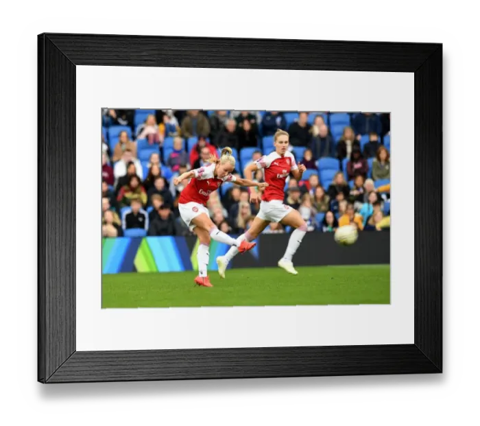 Framed Print : Beth Mead Scores Third Goal: Arsenal Women Triumph Over Brighton & Hove Albion Women Framed Print : Beth Mead Scores Third Goal: Arsenal Women Triumph Over Brighton & Hove Albion Women
