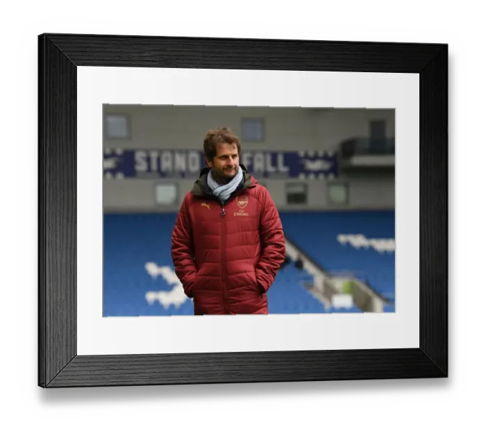 Framed Print : Joe Montemurro Leads Arsenal Women in FA WSL Clash Against Brighton & Hove Albion Framed Print : Joe Montemurro Leads Arsenal Women in FA WSL Clash Against Brighton & Hove Albion