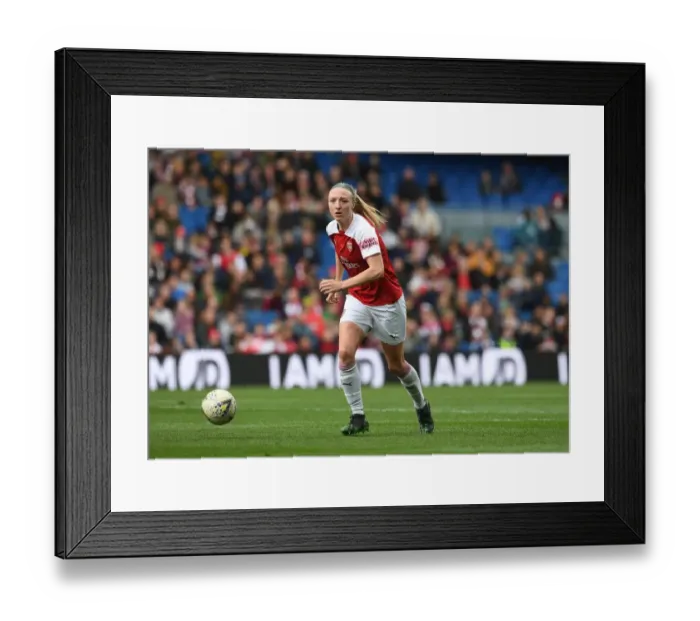 Framed Print : Louise Quinn in Action: Brighton & Hove Albion Women vs. Arsenal Women, FA WSL Framed Print : Louise Quinn in Action: Brighton & Hove Albion Women vs. Arsenal Women, FA WSL