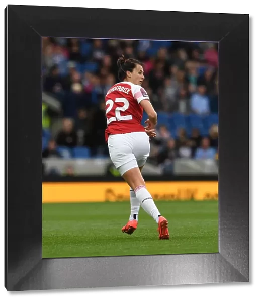 Viki Schnaderbeck in Action: Arsenal Women vs. Brighton & Hove Albion, FA WSL, 2019