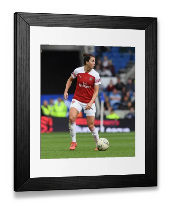 Framed Print : Viki Schnaderbeck in Action: Arsenal Women vs Brighton & Hove Albion, FA WSL