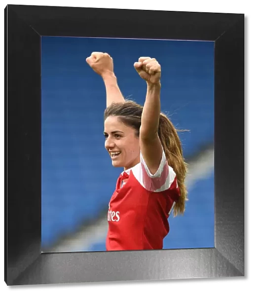 Danielle van de Donk: Arsenal's FA WSL Title-Winning Celebration at Brighton