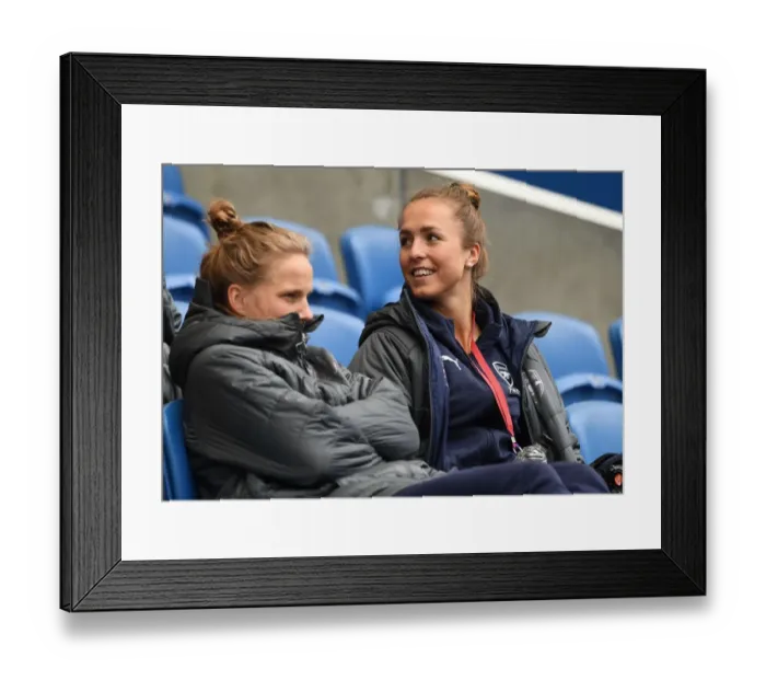 Framed Print : Lia Walti in Action: Arsenal Women vs. Brighton & Hove Albion Women, FA WSL Framed Print : Lia Walti in Action: Arsenal Women vs. Brighton & Hove Albion Women, FA WSL