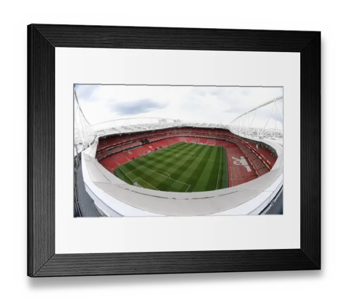 Framed Print : Arsenal vs Valencia: UEFA Europa League Semi-Final First Leg at Emirates Stadium