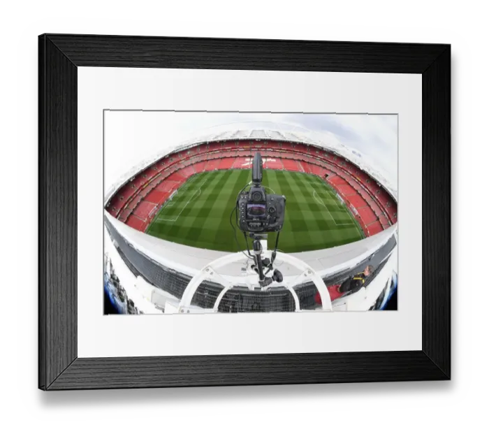 Framed Print : Arsenal vs Valencia: UEFA Europa League Semi-Final First Leg at Emirates Stadium, London, 2019