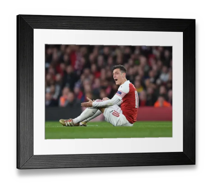 Framed Print : Arsenal vs Valencia: UEFA Europa League Semi-Final Showdown at Emirates Stadium, London, 2019