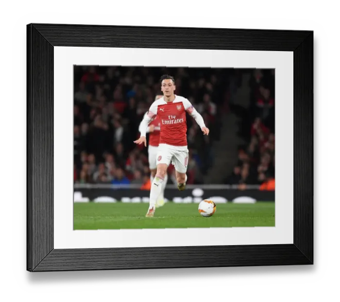 Framed Print : Arsenal vs Valencia: UEFA Europa League Semi-Final First Leg at Emirates Stadium, London, 2019