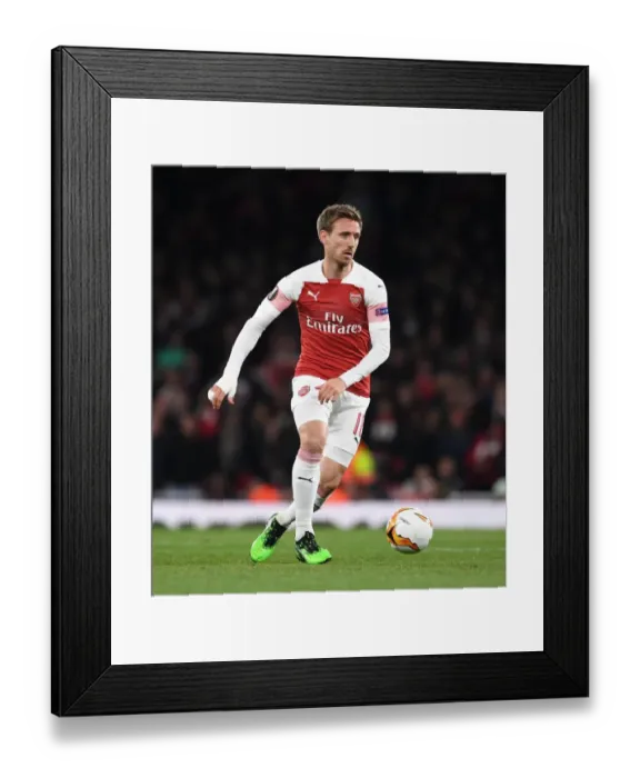 Framed Print : Arsenal vs Valencia: UEFA Europa League Semi-Final First Leg at Emirates Stadium, London, 2019