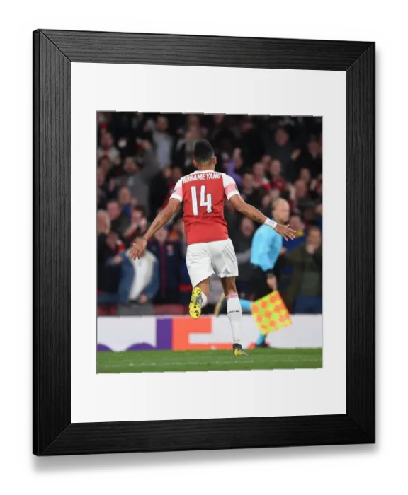 Framed Print : Arsenal vs Valencia: UEFA Europa League Semi-Final Showdown at Emirates Stadium, London, 2019 Framed Print : Arsenal vs Valencia: UEFA Europa League Semi-Final Showdown at Emirates Stadium, London, 2019