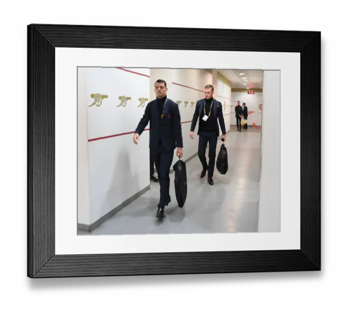 Framed Print : Arsenal FC: Granit Xhaka in the Changing Room before Arsenal v Valencia - UEFA Europa League Semi Final, First Leg (2018-19) Framed Print : Arsenal FC: Granit Xhaka in the Changing Room before Arsenal v Valencia - UEFA Europa League Semi Final, First Leg (2018-19)