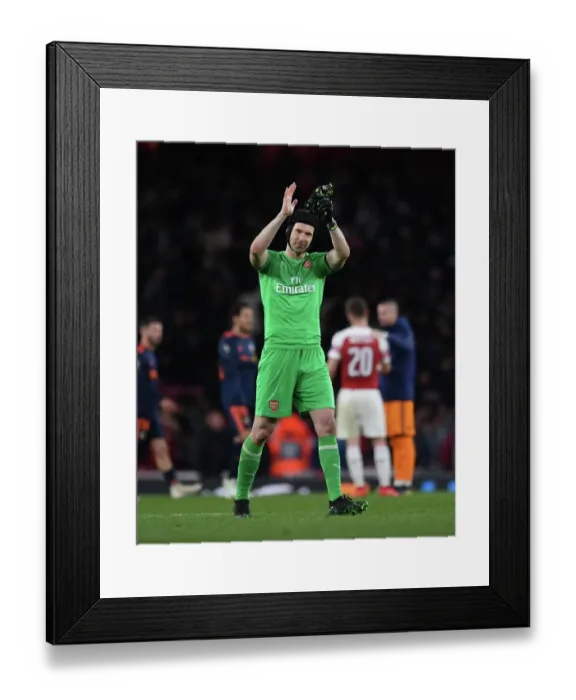 Framed Print : Arsenal v Valencia - UEFA Europa League Semi Final : First Leg Framed Print : Arsenal v Valencia - UEFA Europa League Semi Final : First Leg