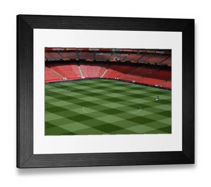 Framed Print : Arsenal v Valencia: Preparing the Turf for the UEFA Europa League Semi-Final Showdown Framed Print : Arsenal v Valencia: Preparing the Turf for the UEFA Europa League Semi-Final Showdown