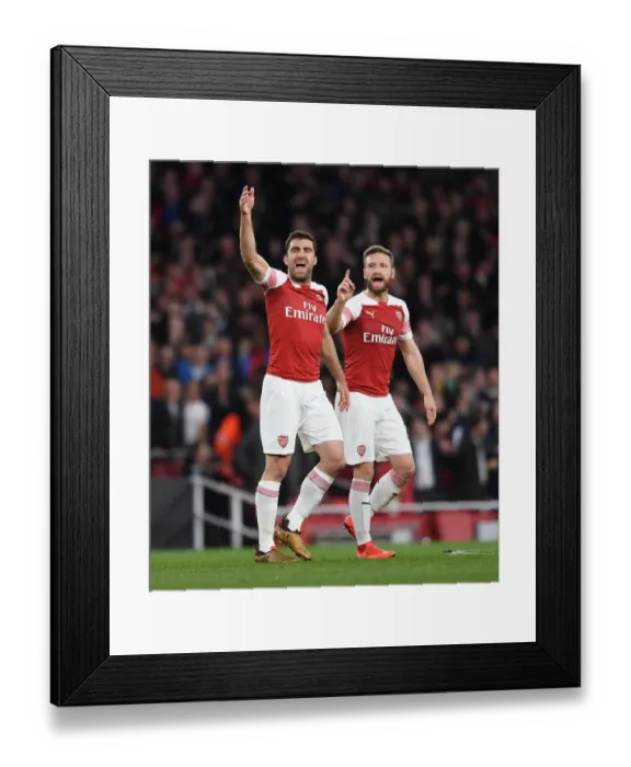 Framed Print : Sokratis in Europa League Semi-Final: Arsenal vs Valencia (2018-19) Framed Print : Sokratis in Europa League Semi-Final: Arsenal vs Valencia (2018-19)