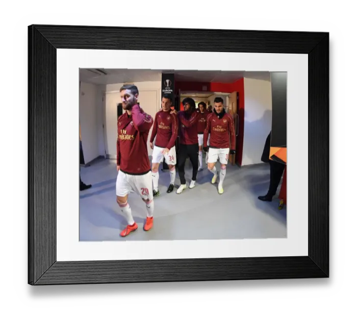Framed Print : Arsenal's Xhaka, Elneny, and Kolasinac Prepare for UEFA Europa League Semi-Final Showdown against Valencia Framed Print : Arsenal's Xhaka, Elneny, and Kolasinac Prepare for UEFA Europa League Semi-Final Showdown against Valencia