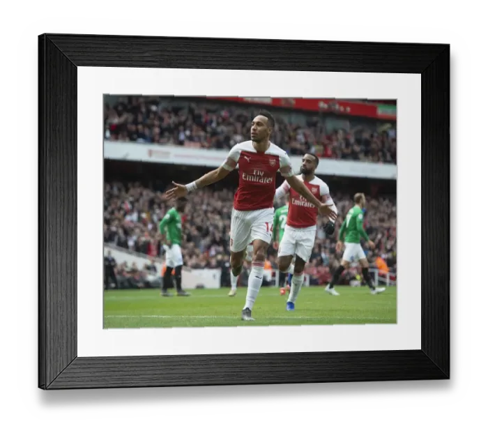 Framed Print : Aubameyang goal 3 190505WAFC